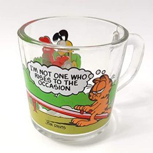 GARFIELD Characters " I'M NOT ONE WHO RISES TO THE OCCASION" Set of 2